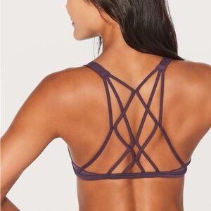 Lululemon Free To Be Zen Bra - Boysenberry